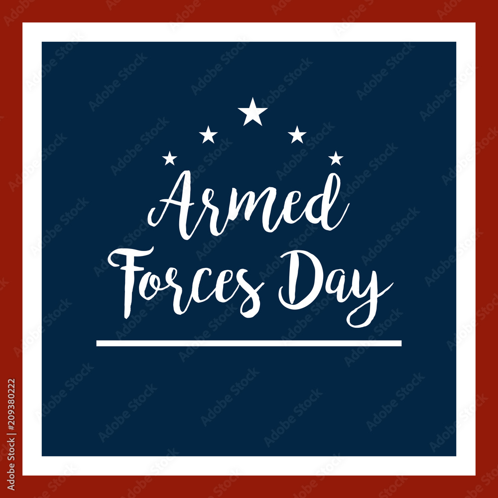 Armed forces day.