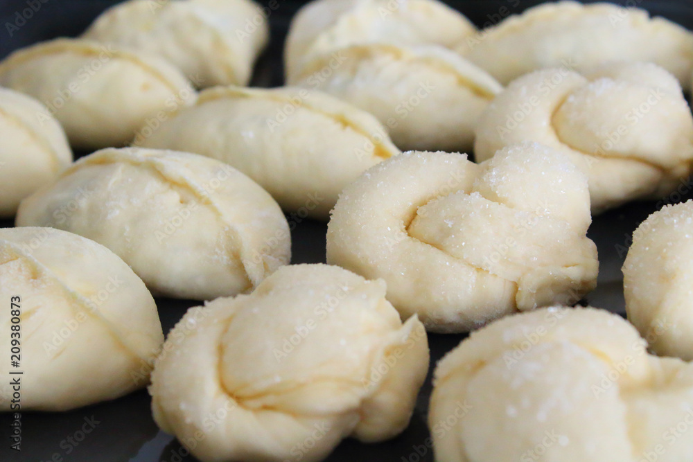 Baking on a tray. Pies with eggs and onions. Buns. Echpochmak with meat and potatoes. Baking on a tray. Pies with eggs and onions. Buns. Echpochmak with meat and potatoes.