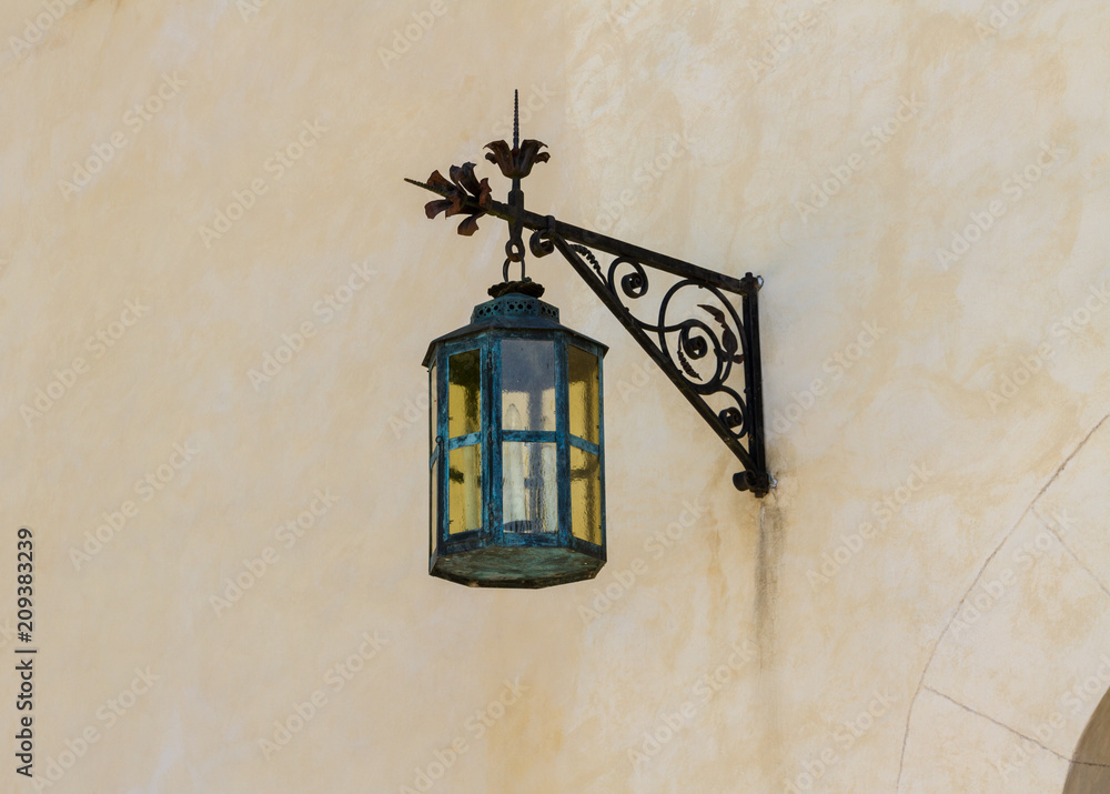 Traditional street lamp.
