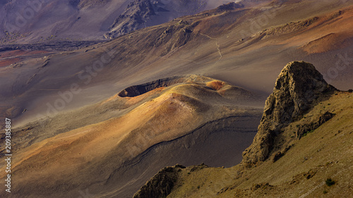 Cinder Cone in Haleakala Crater In Haleakala National Park Maui Hawaii USA