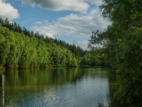 Ein Blick auf den Rösper Weiher