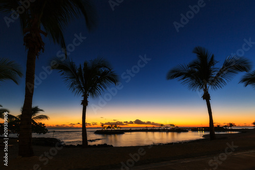 Sonnenuntergang auf Mauritius 2