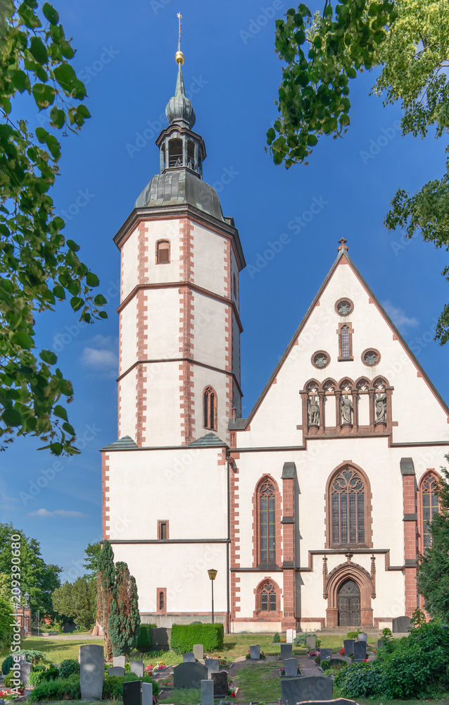 die alte Stadtkirche in Penig (Sachsen)