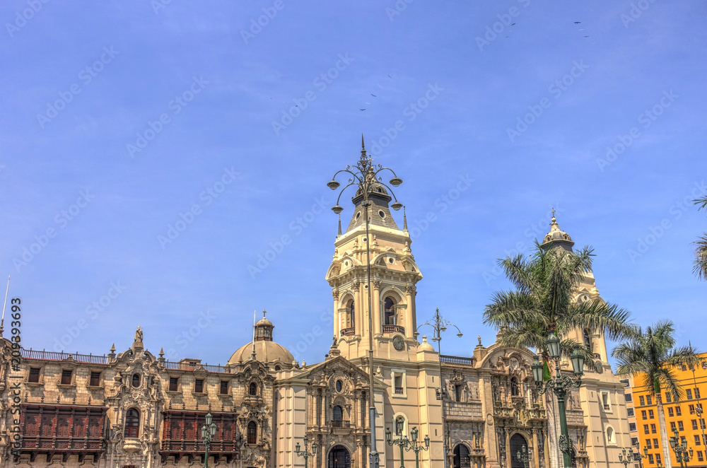 Lima landmarks, Peru