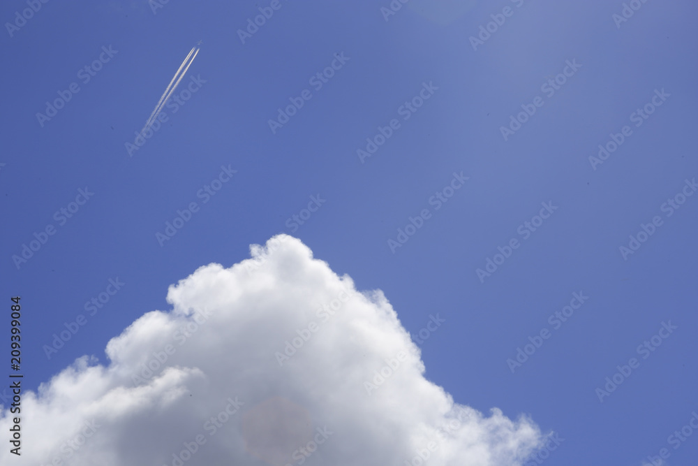 airplane flying in the sky airplane flying in the sky