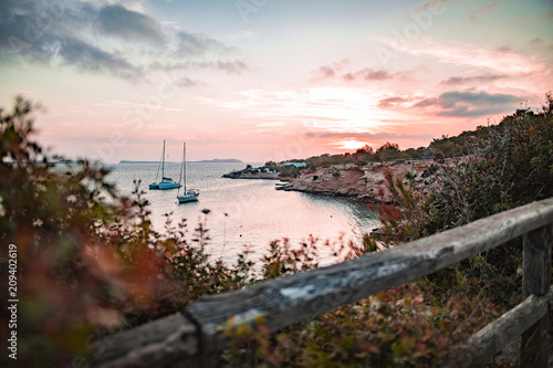 Cala de Sant Antoni de Portmany photo