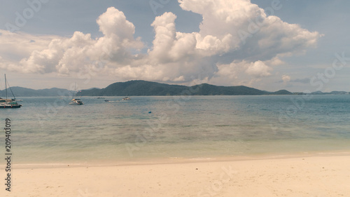 Island KO-HE in Thailand, shooting from a quadrocopter. photo