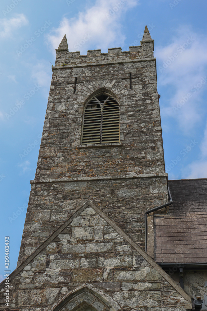 Obraz premium Irlande - Baltimore - Clocher de l'église