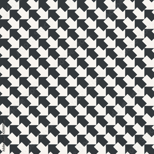 Arrow symbol seamless abstract pattern monochrome or two colors vector