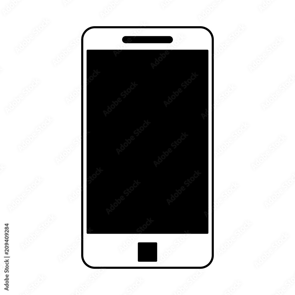 Smartphone mobile technology vector illustration graphic design Smartphone mobile technology vector illustration graphic design