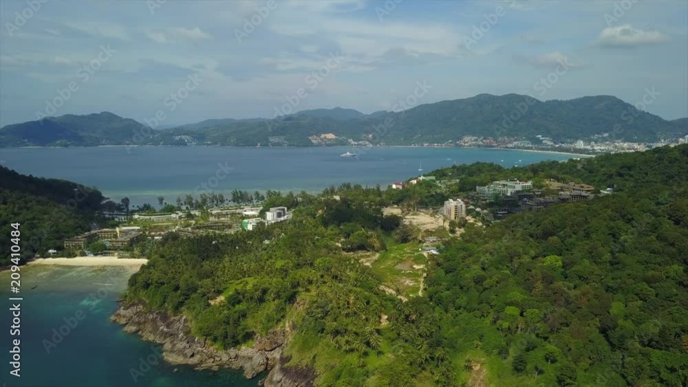 sunny day time phuket island coastline aerial panorama 4k thailand
sunny day time phuket island coastline aerial panorama 4k thailand