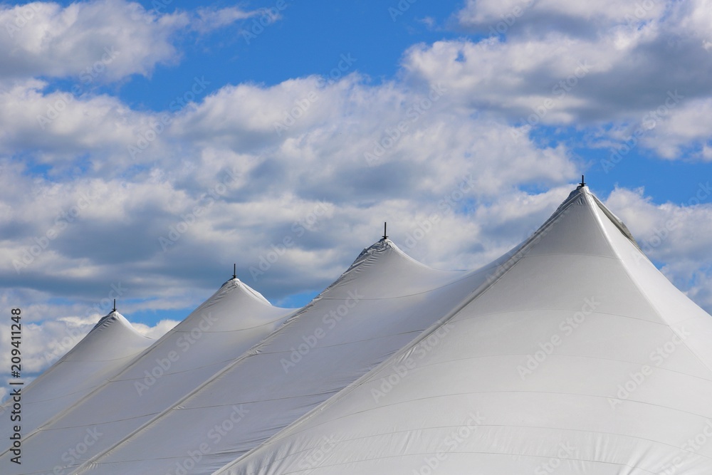 white events tent with four peaks
