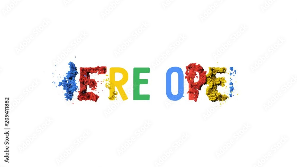 We're Open business sign motion graphics revealer poster, banner text. Available in 4K FullHD and HD video render footage We're Open business sign motion graphics revealer poster, banner text. Available in 4K FullHD and HD video render footage