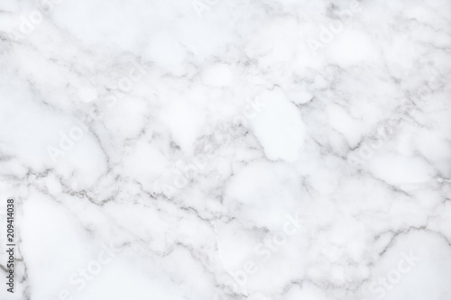 White marble texture with natural pattern for background. © ParinPIX