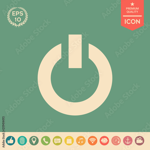 Power button icon
