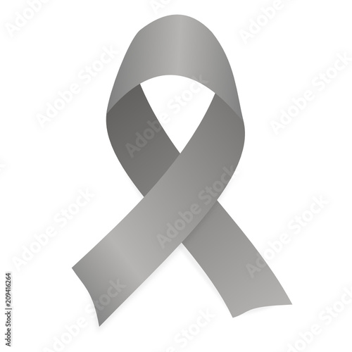 Black morning ribbon