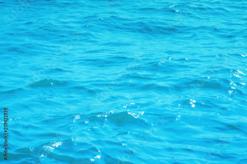 Blue sea water summer ,peaceful  ,relax  nature wallpaper background © Alex395