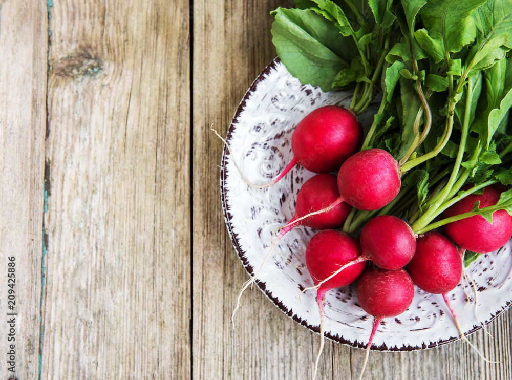 Bunch of radish