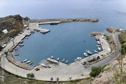 Hafenanlage, Hora Sfakion, Kreta, Griechenland, Europa