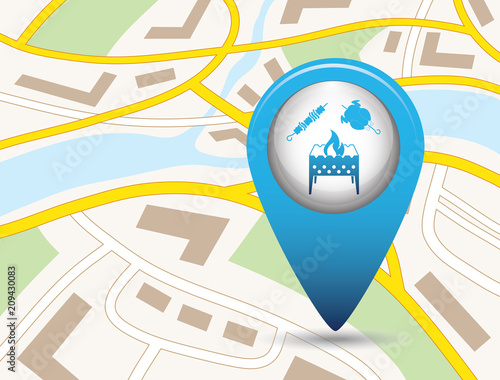 Brazier, kebab and chicken