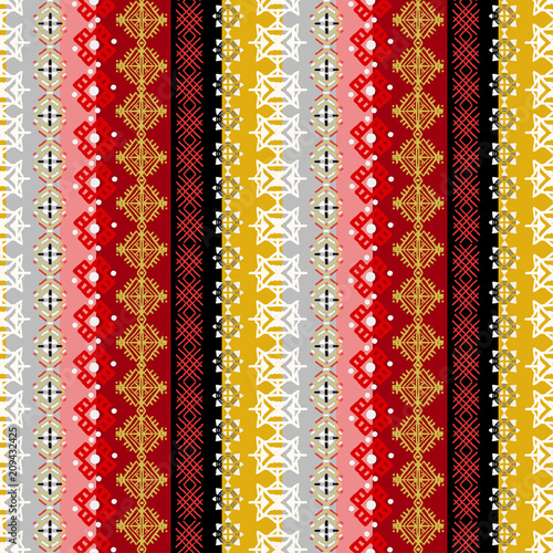 Boho seamless pattern