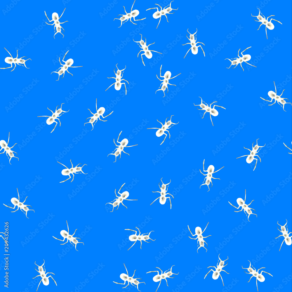 ants watercolour pattern ants watercolour pattern