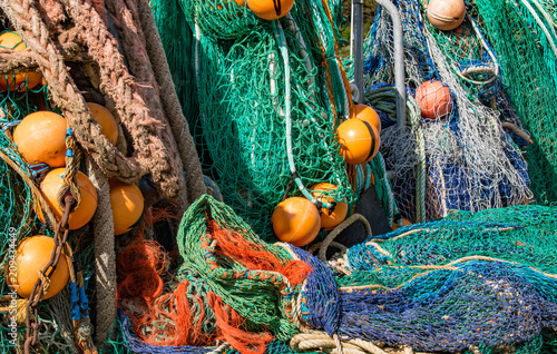 drying fishing nets