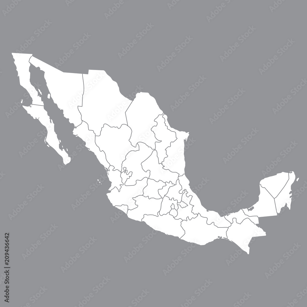 Blank Map Mexico Map Of Mexico With The Provinces High Quality Map Of 1000 F 209436642 VJH3maXkdEms7IuSVdOoBeODCiS34dpQ 