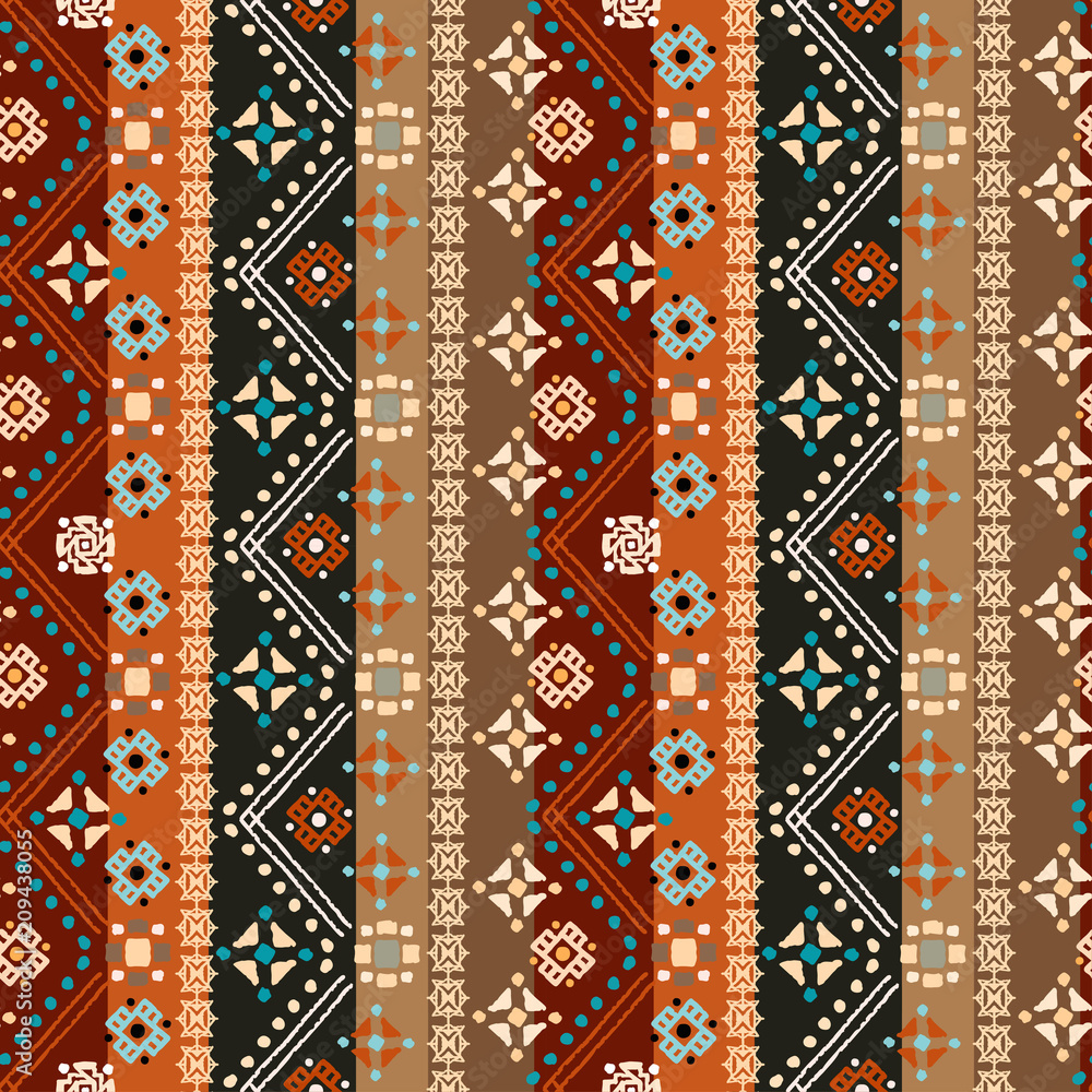 Ethnic seamless pattern Ethnic seamless pattern