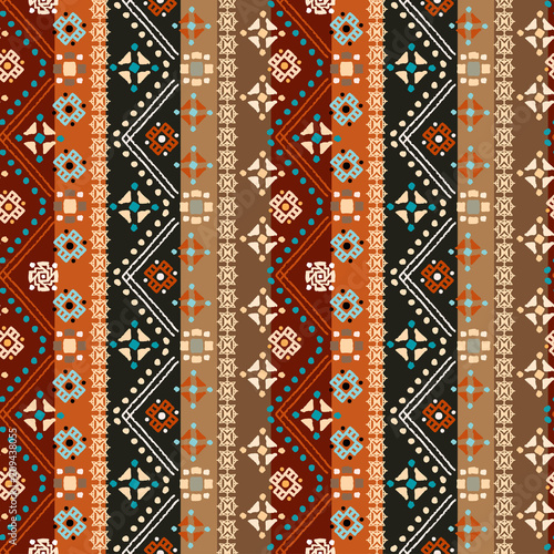Ethnic seamless pattern