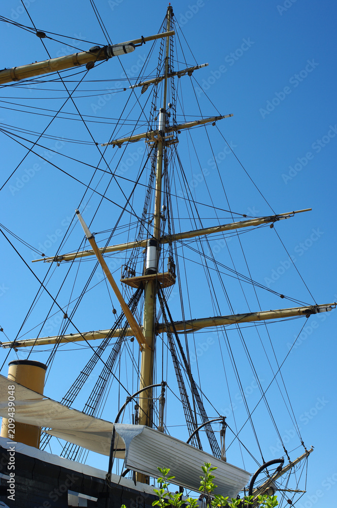Obraz premium Reproduction du navire Esmeralda
