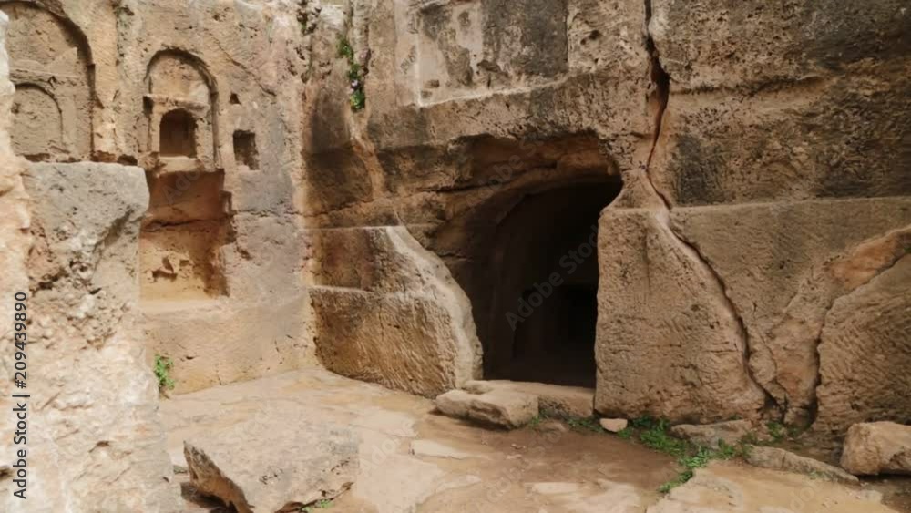 in cyprus paphos the antique historical site in cyprus paphos the antique historical site