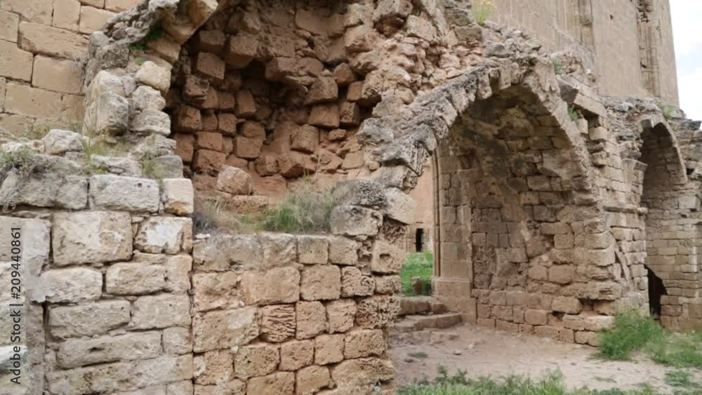 in the north of cyprus the antique ruins in the north of cyprus the antique ruins