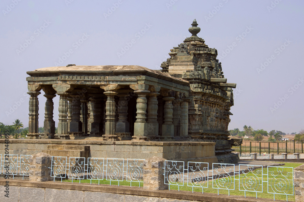 The Nanesvara Temple, Lakkundi, Karnataka, India