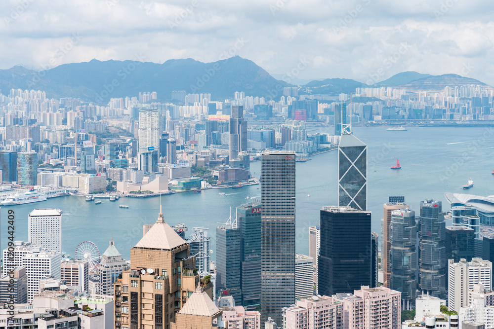 Fototapeta premium Hong Kong City Scenery