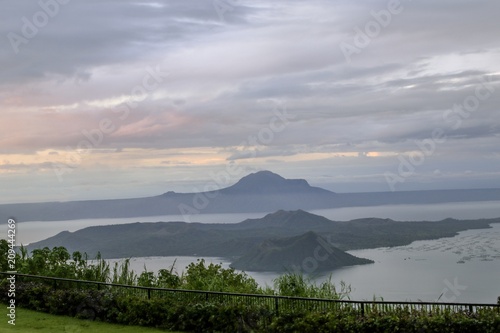 Taal volcano in the morning