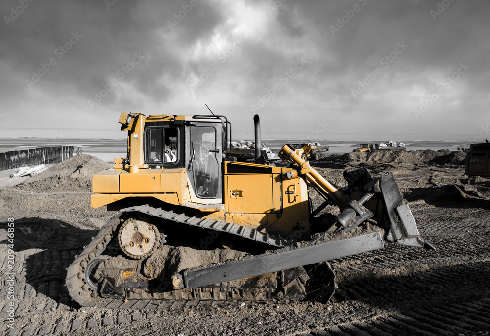 bulldozer en action bulldozer en action