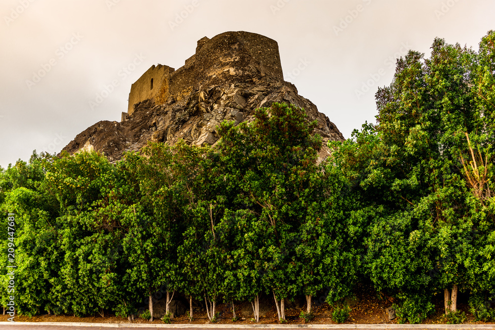 Ruins of an old Portuguese castle in Muscat - 1