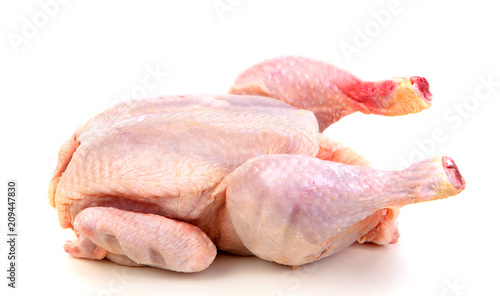 Raw chicken ready to cook