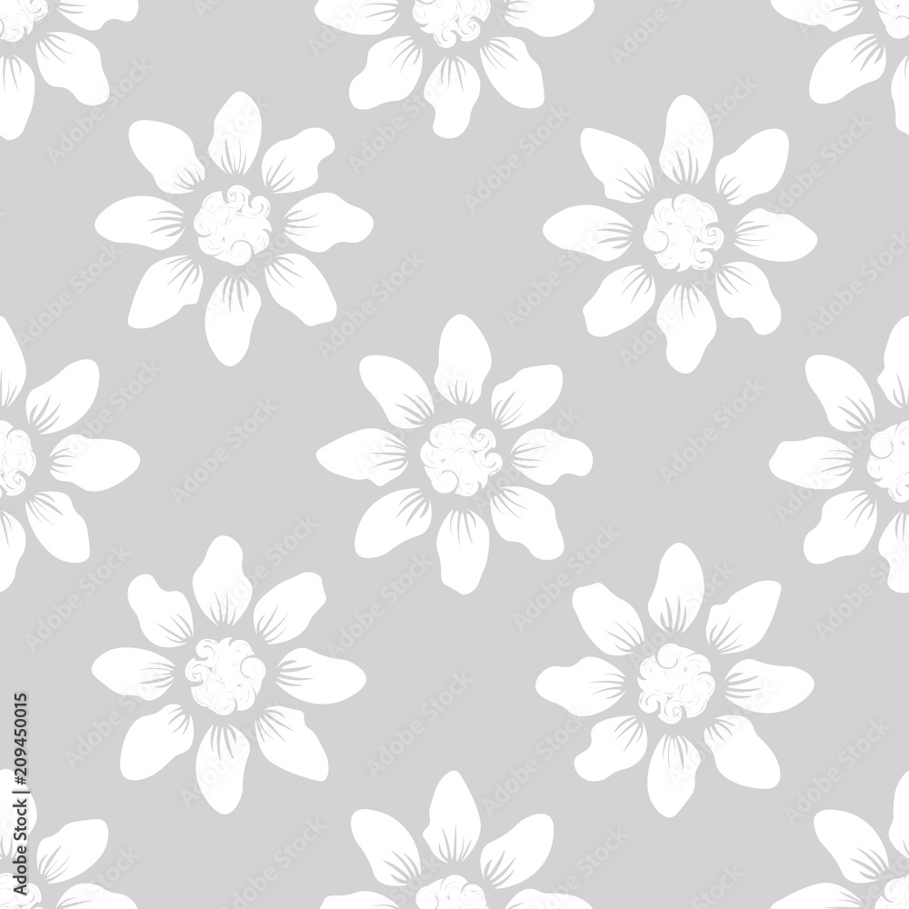 Geometric seamless pattern. Flower Geometric seamless pattern. Flower