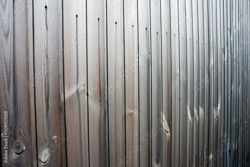 New planks in light grey tone with dark streaks coming from nails