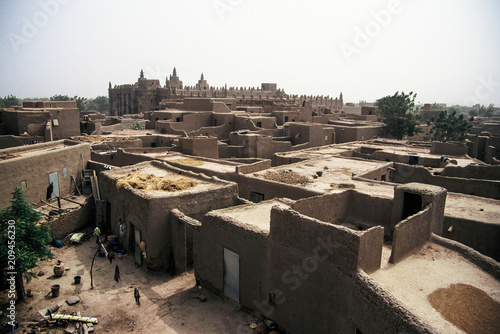 View on the roof of Djenné