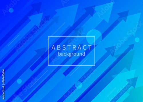 blue arrows background