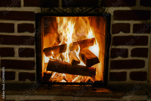 Fireplace - Fire, warm and comfort - Lareira, quente e conforto