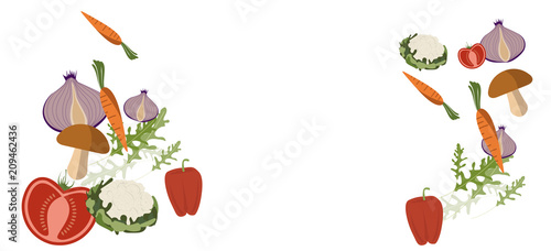 ortaggi, verdure, icone, simboli