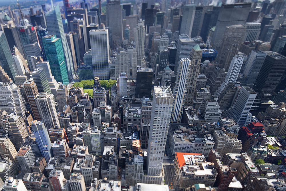 Fototapeta premium Widok na Manhattan