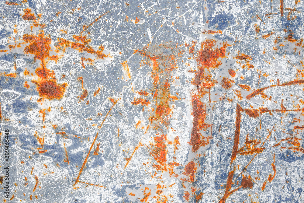 Blue rust on metal surface texture. Rust background concept. Blue rust on metal surface texture. Rust background concept.