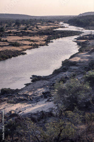 Olifant river in the Kruger National Park 