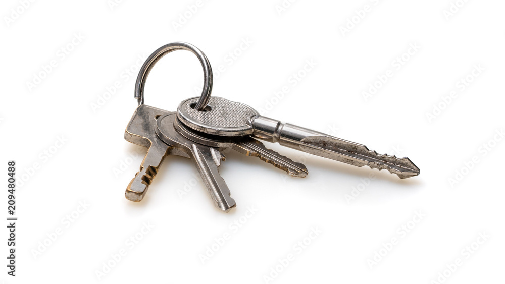 Key On White Background Key On White Background