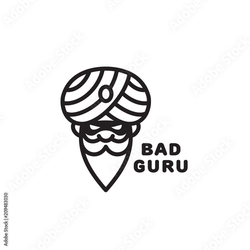 Bad guru logo